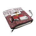 thumbnail image 3 of HELLHERO Book Lovers Gifts Zipper Pouch, 11.42 x 8.66 Inch Polyester Reusable Carrying Book Case Book Carrying Case with Zipper, Book Lovers Gift for Fater Santa Claus, 3 of 8