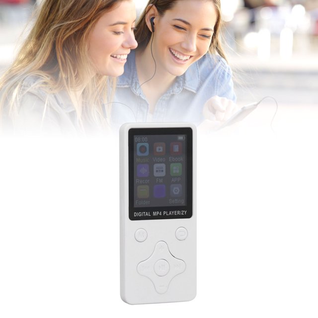 MP4 MP3 Player with BT 5.0, 1.8 Inch HD Screen for , 64GB Portable Streaming MP4 Music Player, 180mAh HiFi Sound MP3 Player with Speaker