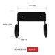 thumbnail image 3 of 2 uds gancho negro para tabla de planchar, soporte de pared para tabla de planchar, gancho para tabla de planchar, soporte de pared para tabla de planchar, 3 of 5