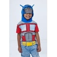thumbnail image 2 of Transformers Optimus Prime Hooded Cosplay T-Shirt Toddler to Big Kid, 2 of 5