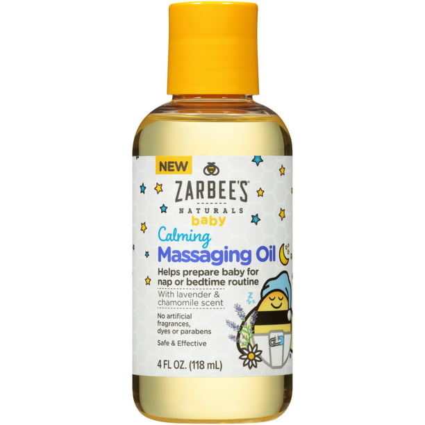 langs Tips Oude man Zarbee's Naturals Baby Calming Massage Oil, Lavender & Chamomile, 4 fl oz -  Walmart.com