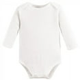 thumbnail image 2 of Touched by Nature Organic Cotton Long-Sleeve Bodysuits 5pk, White, 9-12 Months, 2 of 2
