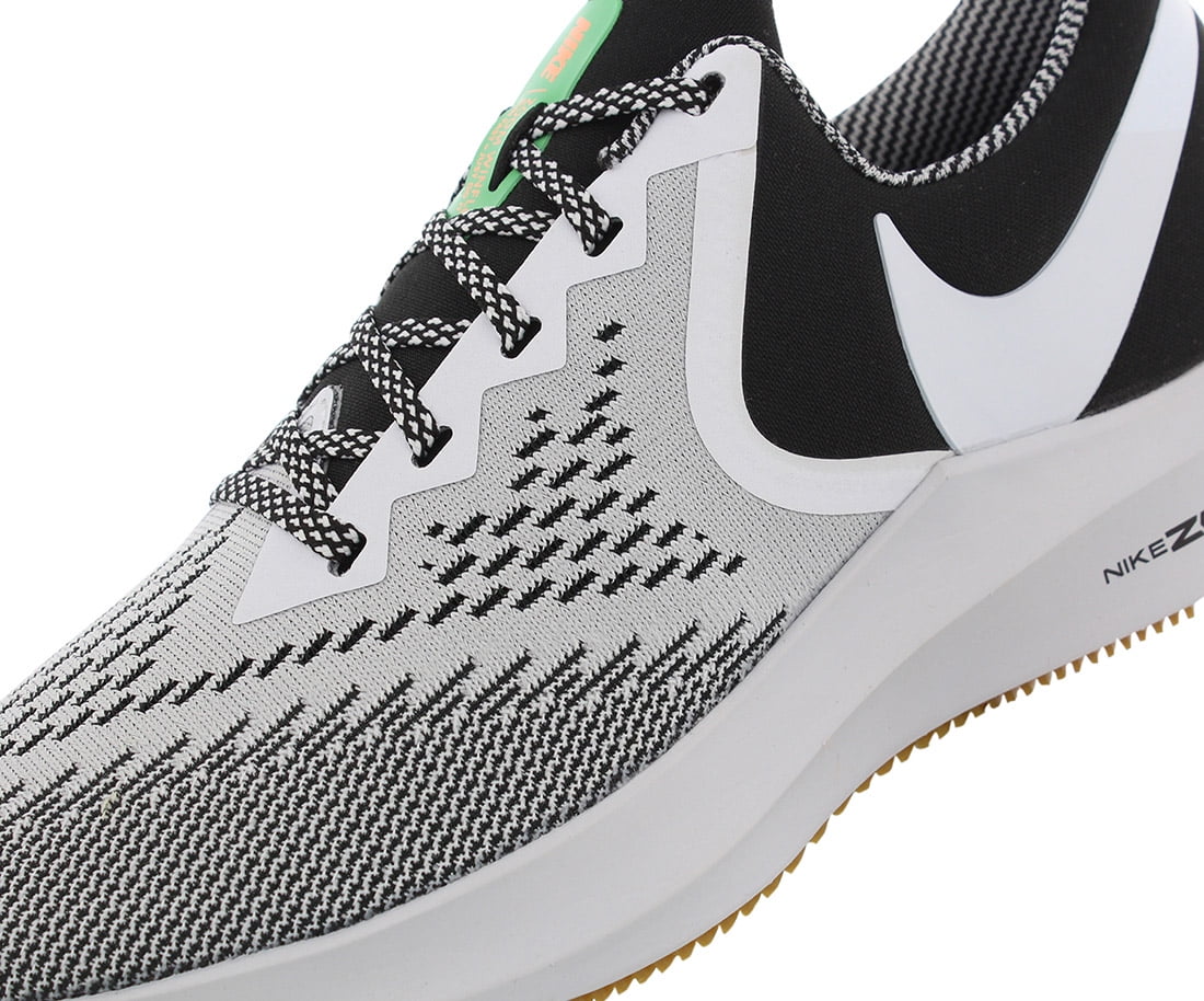 Nike Zoom Winflo 6 Se Mens Sneakers BQ9261-001, Black/White/Gum Light  Brown, Size US 10 - Walmart.com