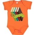 thumbnail image 3 of Inktastic Bookworm Books Reading Boys or Girls Baby Bodysuit, 3 of 5