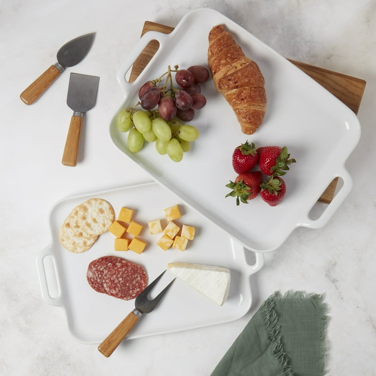 Denmark Tools for Cooks 2 Piece Stoneware Rectangular Serving