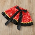 thumbnail image 6 of Toddler Baby Girls Letter Print 1-year-old Birthday Dress+Bow Tie Outfits, 6 of 8
