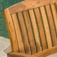thumbnail image 4 of Sora Chaise à Bascule en Acacia Finition Teck avec Coussin (Ensemble de 2), 4 of 4
