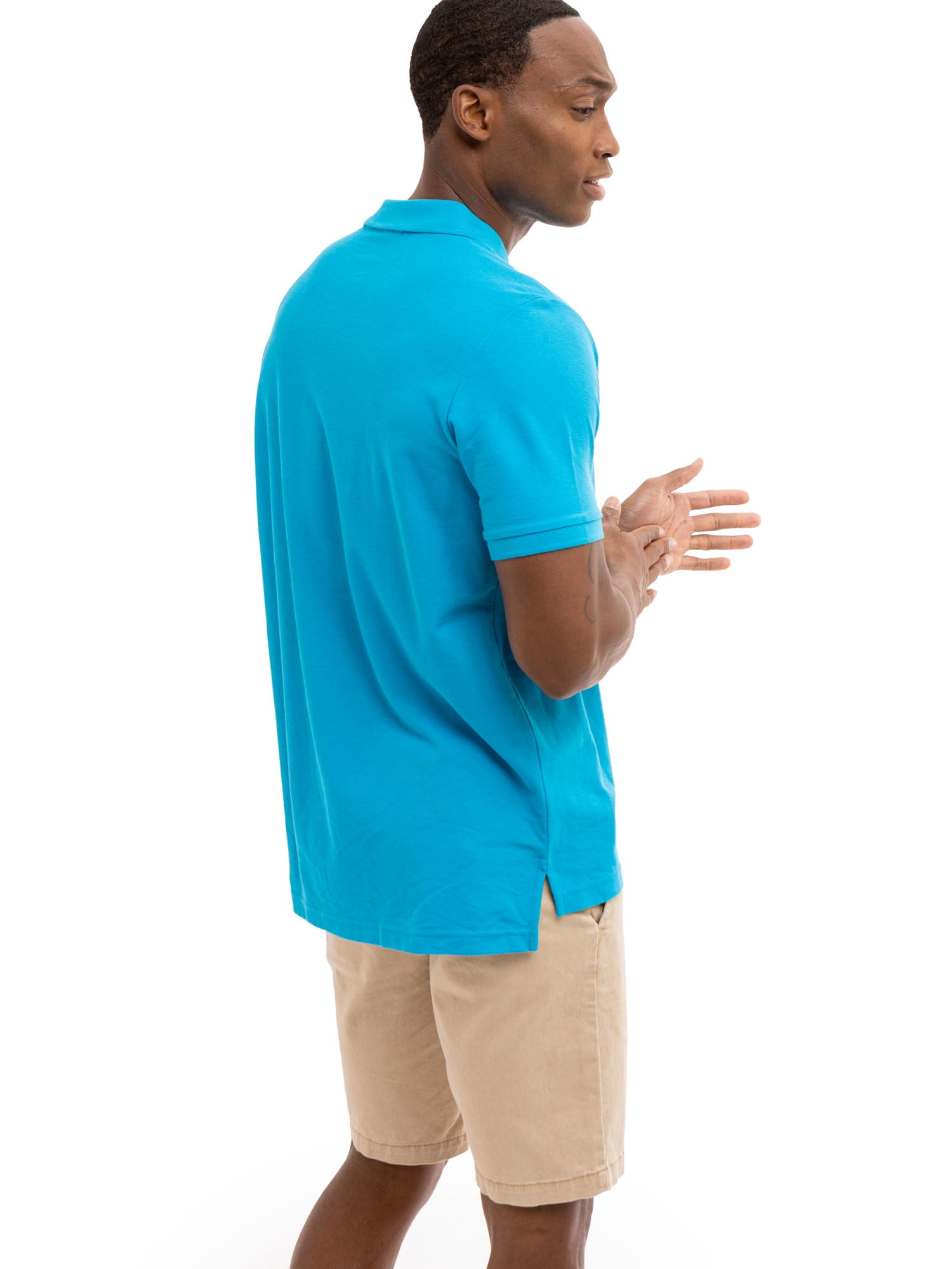 U.S. Polo Assn. Men's Performance Pique Polo Shirt