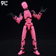 thumbnail image 3 of (Assembly Completed) T13 Action Figure Set,Dummy 13 Robot Action Figure, Lucky 13 Collectible Action Figure Articulated, 3 of 4