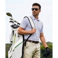 thumbnail image 6 of Xidunhg Men's Golf Polo Shirts Short Sleeve Print Performance Moisture Wicking Dry Fit Outdoor Golf Shirts for Men, 6 of 8