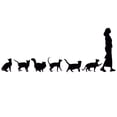 thumbnail image 4 of Walbest 1Pc Car Sticke - Cat Lady Car Auto Truck Window Decals Self-Adhesive Vehicle Sticker for Universal Car SUV, 4 of 5