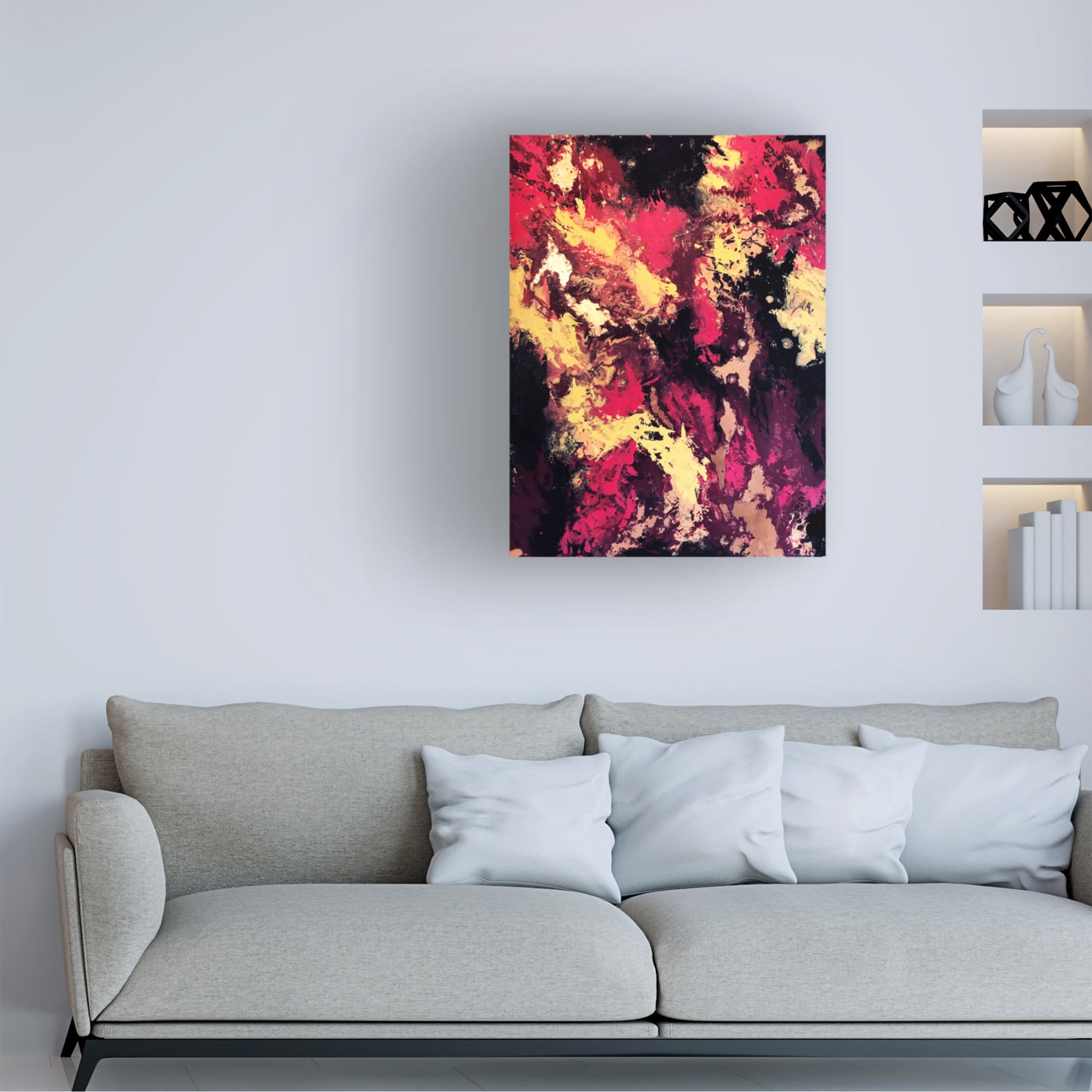 Trademark Fine Art Alyson Storms Abberation Canvas Wall Art
