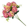 thumbnail image 4 of Toystoory Flor de té de Hortensia, rosas, girasoles, ramo de flores artificiales para el hogar, Hotel, boda, fiesta, tela de seda, decoración Flores artificiales rosado Toystoory HA6641-06B, 4 of 6