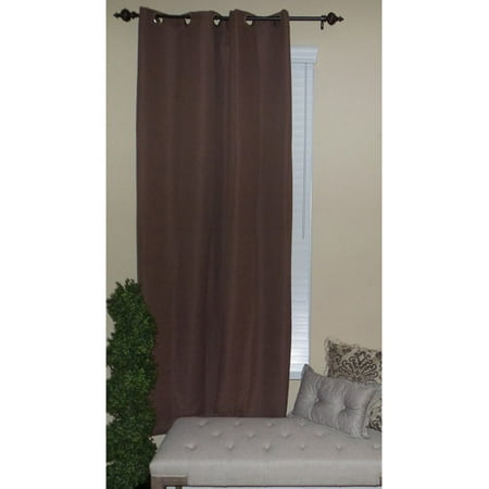 Everrouge Solid Texture Solar Blackout Curtain Walmart Com