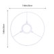 thumbnail image 2 of ADDHAT 2Jgo Estructura De Hierro Para Pantalla De Compatible Con Bombillas E27, 2 of 8