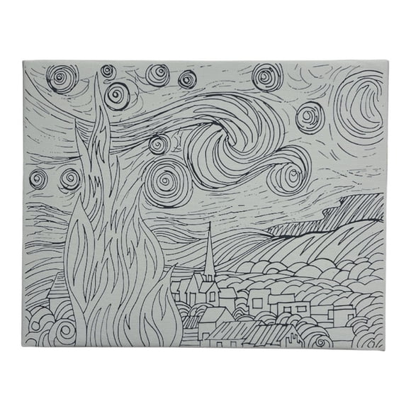 Art Pintalo como quieras Starry Night
