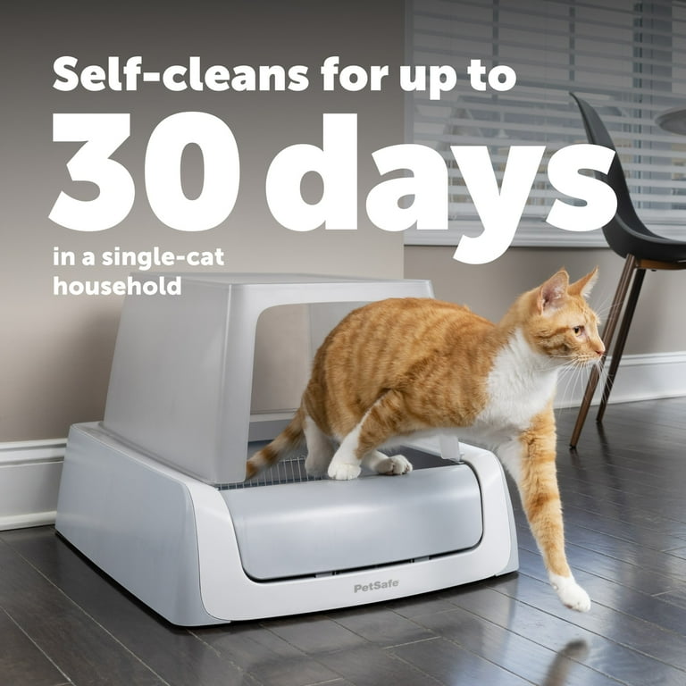 PetSafe ScoopFree Pro Self-Cleaning Kitty Litter Box, Crystal - Main Image