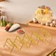 thumbnail image 4 of Stainless Steel Wavy Taco Stand Taco Stand Taco Stand, 4 of 5
