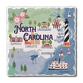 thumbnail image 5 of Thirstystone North Carolina Attractions Tumbled Tile Coaster 4-Pack, 5 of 8