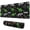 Black Cartoon Dinosaurs, variant on Long Mouse Pads for Desk,Black Cartoon Dinosaurs Rawr Pattern Desk Mats on Top Of Desks, Desk Mouse Pad Extra Large with 3mm Non-Slip Base and Stitched Edge for Gaming,Office,Work,Home 31.5"x11.8"