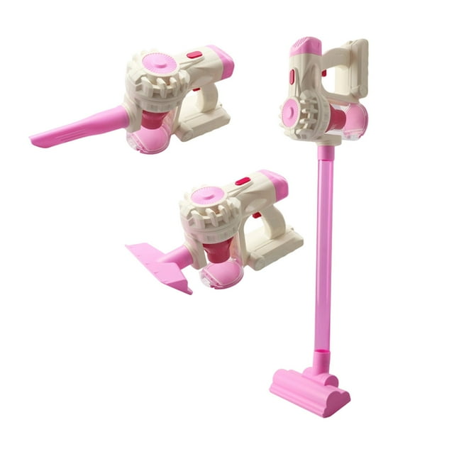 Aspirateur Rose Balayant Jouets de Jeu pour Enfants Mini Outils Ensemble de Simulation Fille