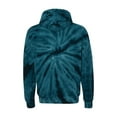 thumbnail image 3 of Dyenomite 854CY Adult Two-Ply Drawstring Hoodie, Navy - Extra Large, 3 of 3