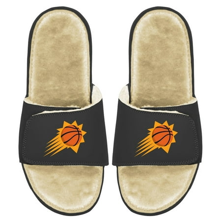 

Men s ISlide Black/Tan Phoenix Suns Faux Fur Slide Sandals