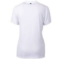 thumbnail image 3 of Women's Cutter & Buck  White Idaho State Bengals  DryTec Forge Stretch V-Neck Blade Top, 3 of 3
