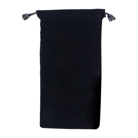 

NUOLUX 2Pcs Black Cloth Watch Storage Bag Jewelry Pouches Drawstring Bags