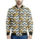 thumbnail image 3 of Chaqueta con cremallera y estampado de pizza con salchichas picantes italianas para hombre, sudadera informal de manga larga con estampado 3D de comida, abrigo de calle, chaquetas holgadas, 3 of 5