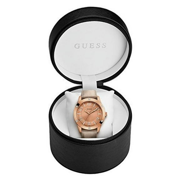 GUESS Women's Rose Gold-Tone Sport and Shine Watch