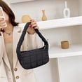 thumbnail image 4 of Bolso bandolera de nailon para mujer, diseño con espacio, bandolera acolchada, de color liso, 4 of 5
