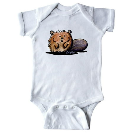 

Inktastic KiniArt Beaver Gift Baby Boy or Baby Girl Bodysuit