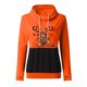 thumbnail image 5 of Pntutb, sudaderas con capucha con gráficos navideños para mujer, jersey con cuello de capucha, sudaderas con capucha de manga larga, jerséis casuales divertidos y bonitos de calabaza, tops Pntutb Pntutb-6936, 5 of 6