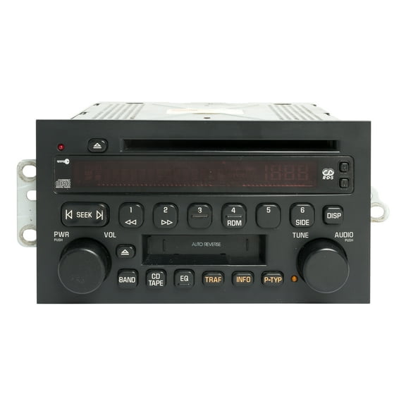 Restored 2004-06 Buick Lacrosse Regal Rendezvous AM FM CD Cassette Radio 10333504 Opt U1Q (Refurbished)