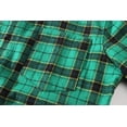 thumbnail image 6 of SSLR Flannel Shirts for Men, Long Sleeve Button Down Shirt Lightweight Plaid Brushed Casual, 6 of 8