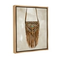 thumbnail image 4 of Stupell Industries Boho Designer Purse Beauty & Fashion Painting Brown Floater Framed Canvas Art Print Wall Art, 17 x 21, 4 of 10