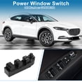 thumbnail image 2 of Interruptor de ventana eléctrica Unique Bargains No.GV9T66350 para el lado del conductor delantero izquierdo para Mazda CX-4 2014 Negro, 2 of 7