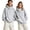 2-Grey, variant on Gtoiithly Boys Girls Solid Casual High Neck Pocket Long Sleeve Hoodie Sweatshirt Pullover Soft Comfortable Everyday Wear 1-Black 8-9 Years
