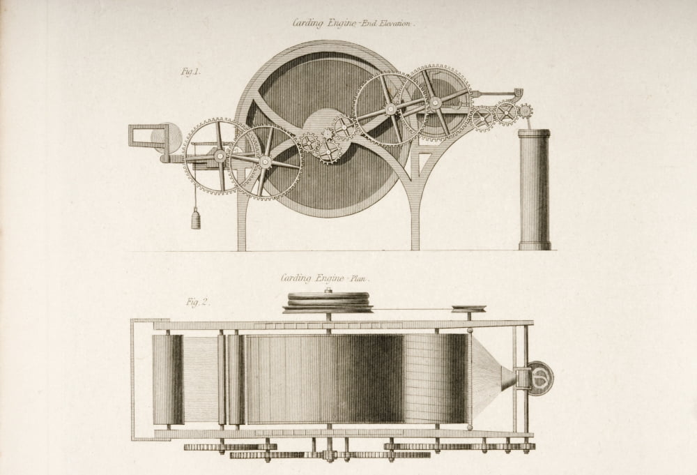 Carding Engine End