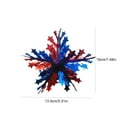 thumbnail image 3 of Clearance Under 10$! Independence Day Decoration Glitter Snowflake Charmsing Hanging Decorations 4th Of July Party Supplies Outdoor Indoor Garden Home Decoration, 3 of 6