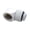 White, variant on 90 Degree Rotating PC Water Cooling Elbow Adapters High Pressure Resistant Metal Fitting For Tight Space