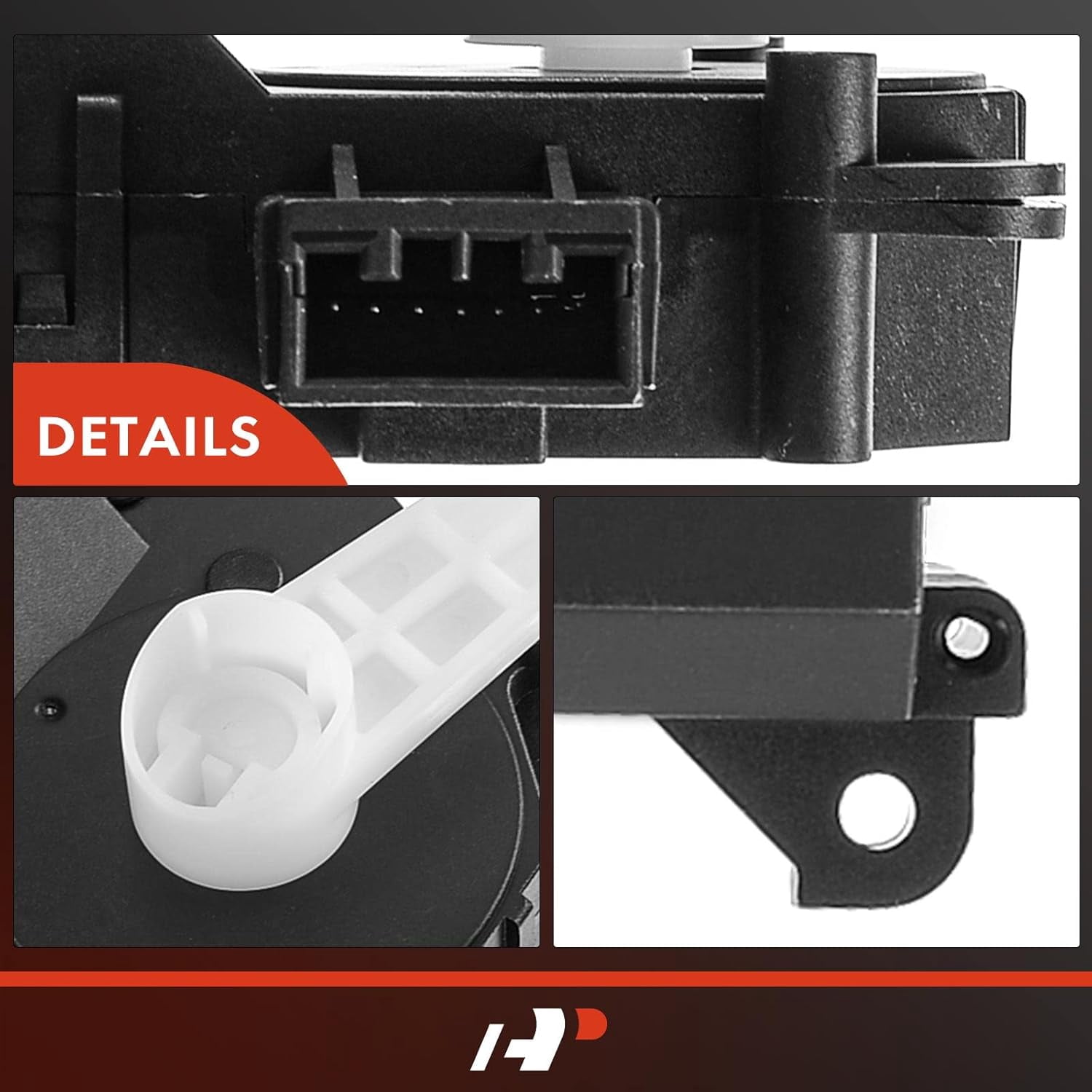 A-Premium HVAC Heater Blend Door Actuator Compatible with Ford Edge 2007-2015 & Lincoln MKX 2007-2015 - Right Main, Temperature Actuator - Replace# 7T4Z19E616C