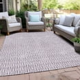 thumbnail image 6 of Addison Rugs Chantille Indoor/Outdoor Transitional Geometric Lavender Washable Rectangle Rug, 10' x 14', 6 of 6