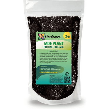 ⭐ Premium Jade Plant Potting Soil Mix - (2 Quart Bag)
