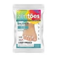 thumbnail image 1 of ZenToes Hammer Toe Straightener Crest with No Loop 4 Count Gel Spacer Splint and Crutch for Hammertoes, Overlapping and Mallet Toes, 5 Toe Separator, 1 of 9