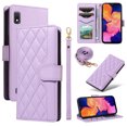 thumbnail image 1 of Samsung Galaxy A10 Phone Case , Wallet Flip Cover Adjustable Crossbody Lanyard Magnetic Card Slots, 1 of 5