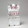 1000-PACK ~ Disposable Plastic Gloves, Extra Thin and Flexible, One Size Fits All
