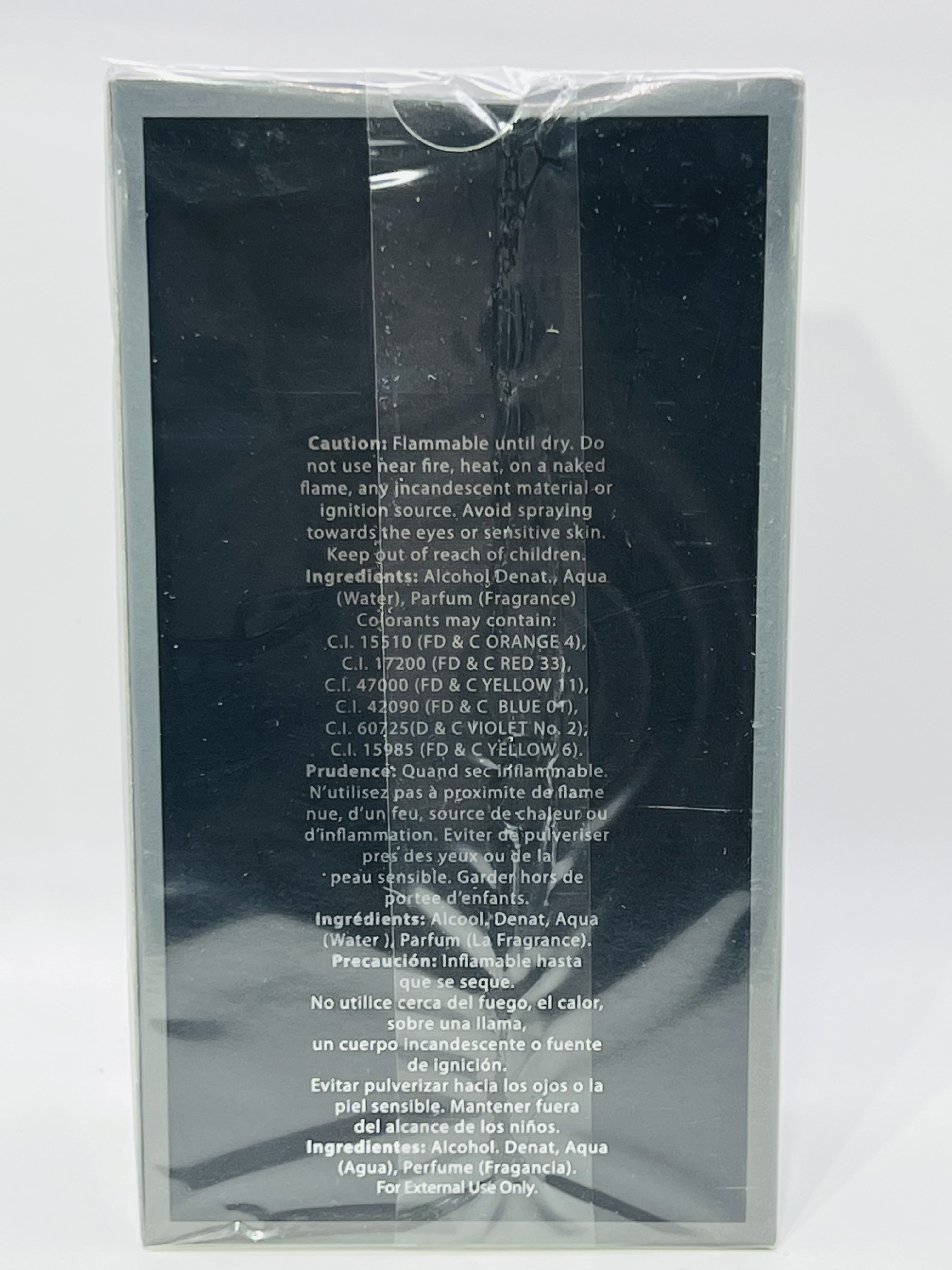 Aquarius Black for Men, Men's Cologne 3.4 fl oz Eau de Toilette Spray