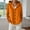 F-321Orange, variant on ZHOGXU Women's Hooded Cardigan Long Sleeve Open Front Buttons Solid Color Knit Comfortable Slim Fit Coat Jacket For Casual Daily Wear Black L